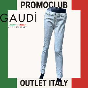 Дънки Gaudì,бели, 92% памук, 5% полиестер, 3% еластан, размер  30, Италия